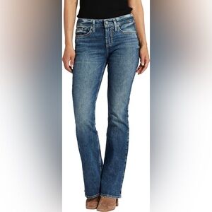 Silver Jeans Suki Boot Cut in Classic Blue